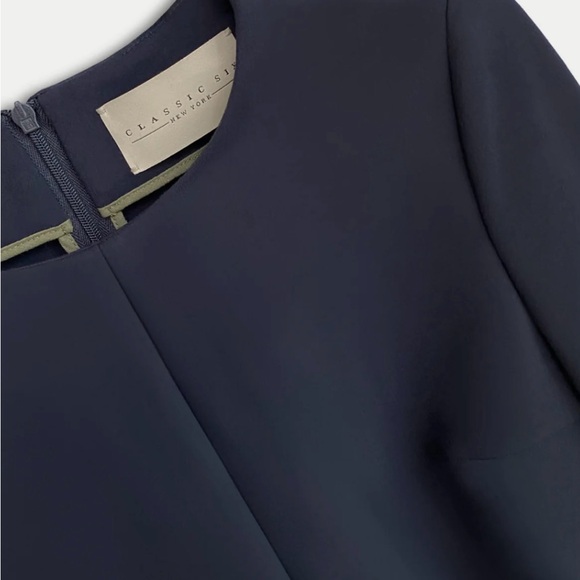 Classic Six Navy Blue Women's Dress. Excellent condition! - Picture 3 of 8